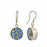 Flores Forget-Me-Not Round Drop Earring