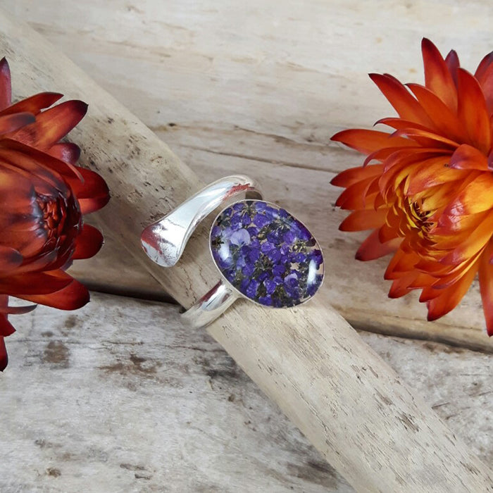 Flores Heather Adjustable Ring
