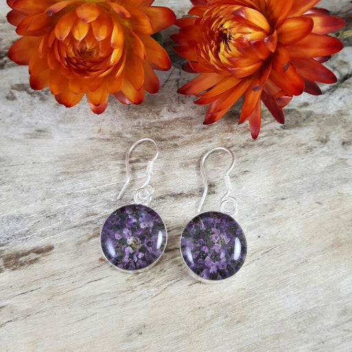Flores Heather Round Drop Earrings