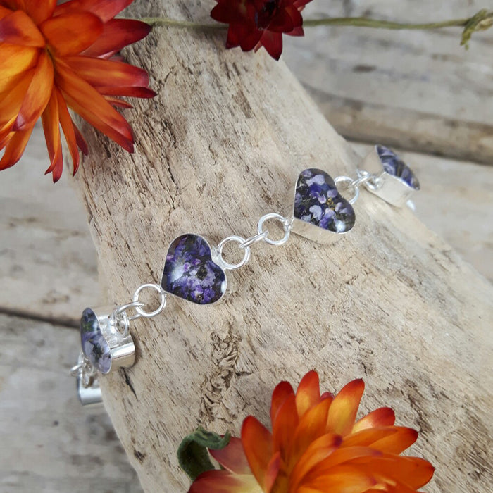 Flores Heather Heart Medium Bracelet