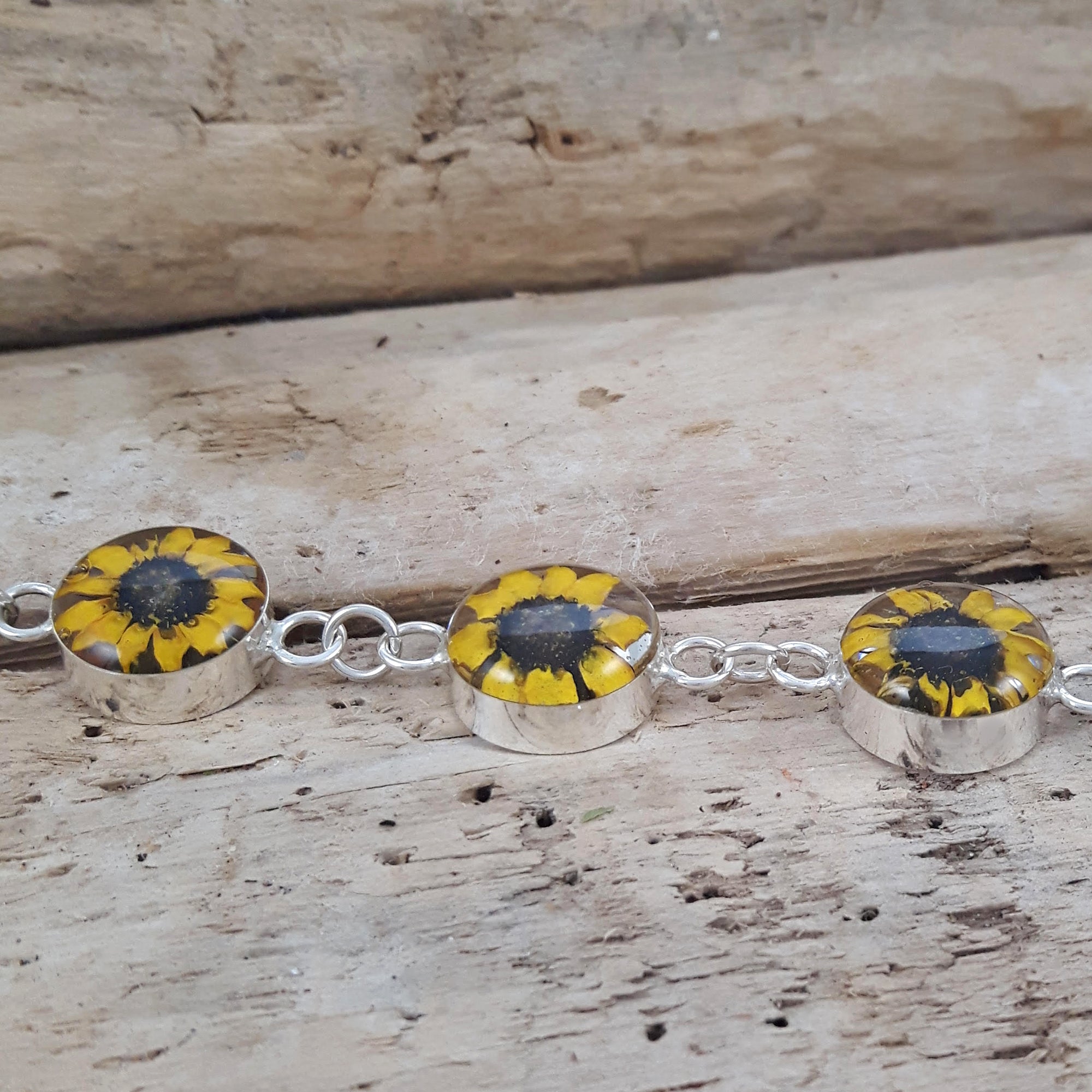 Flores Sunflower Round L Bracelet