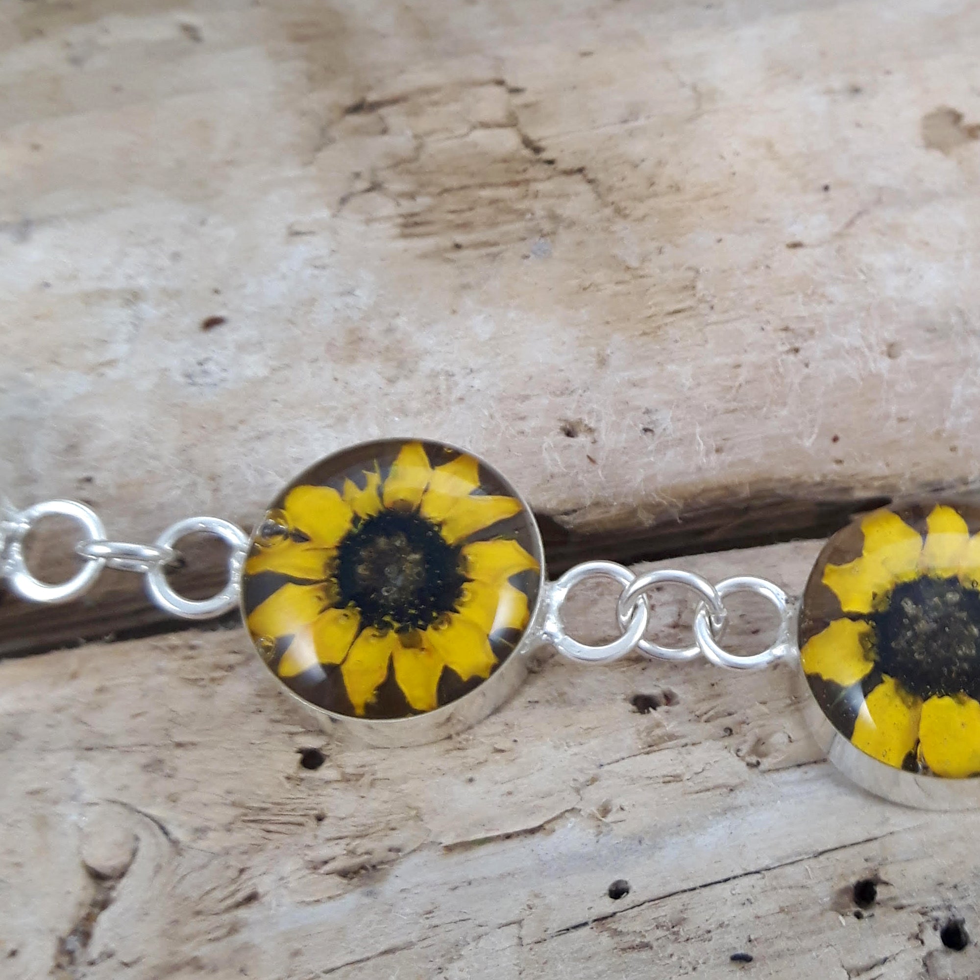 Flores Sunflower Round L Bracelet