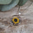 Flores Sunflower (no stem) Round Medium Pendant