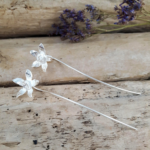 Foresta Starflower Long Hook Earrings