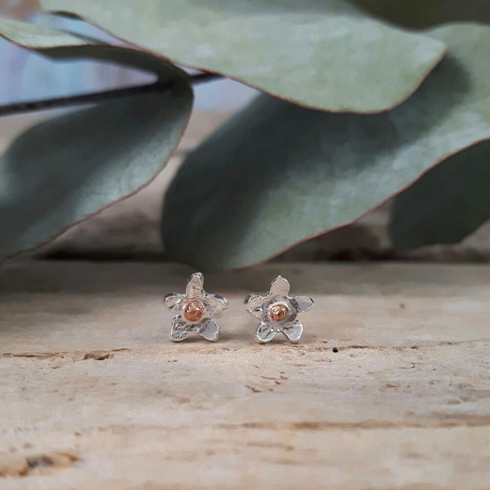 Foresta Tiny Flower Stud Earrings