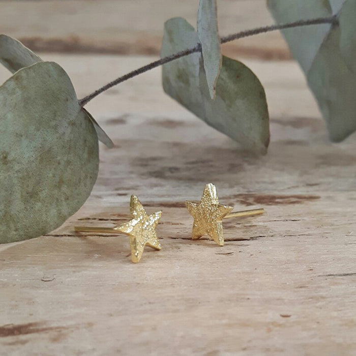 Foresta Tiny Star Gold Stud Earrings