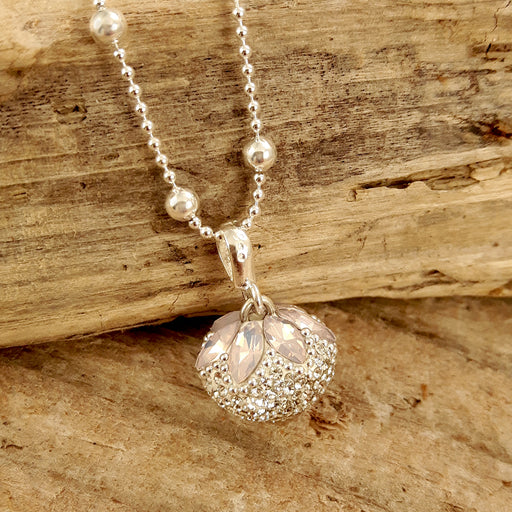 Gala Blush Sphere Drop Pendant