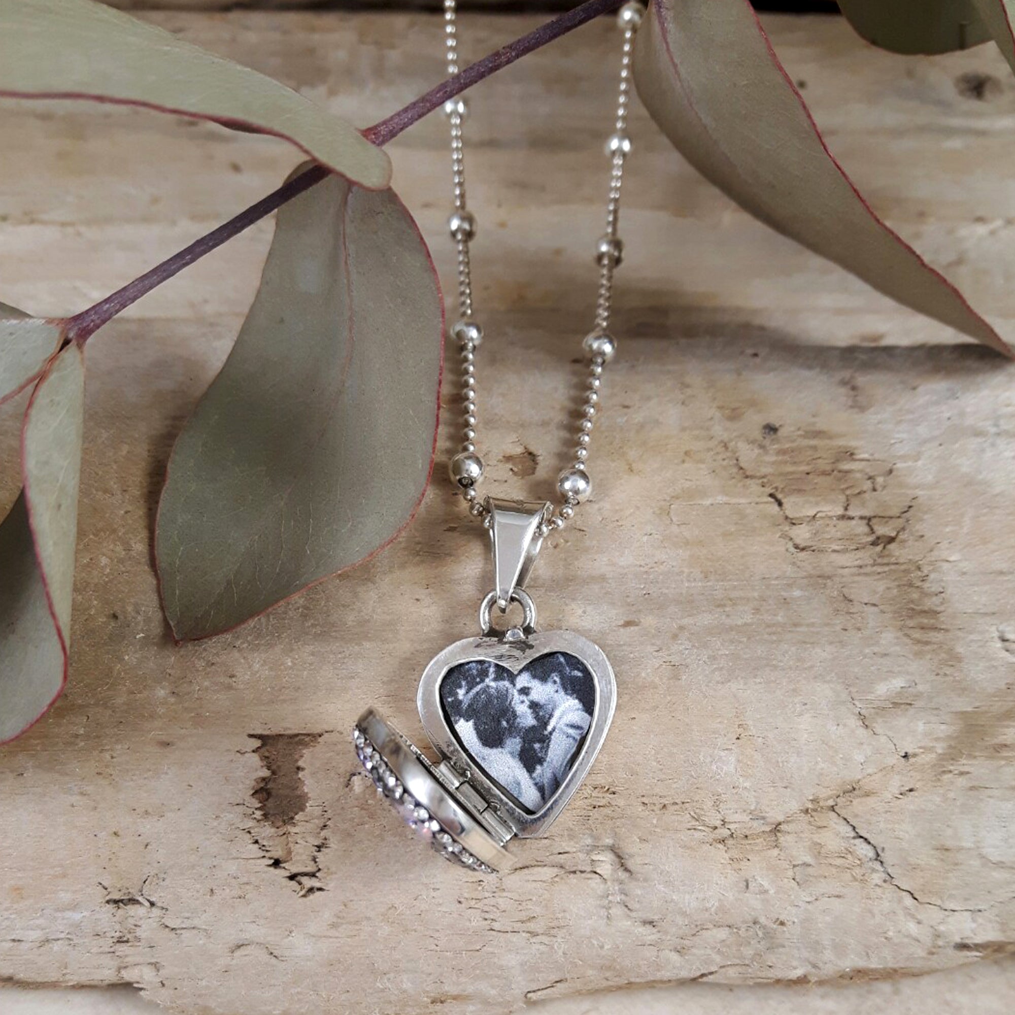 Gala Heart Tutti Frutti Jet S Locket