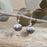 Gala Jet Sphere Drop Earrings