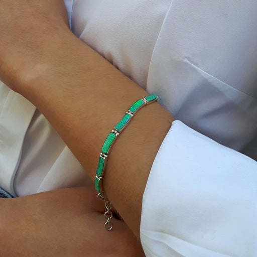 Flinder Green Drift Bracelet