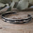 Lava Slim Oxidised/Polished Cuff