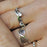 Tiara CZ Sterling Silver Oxi Ring
