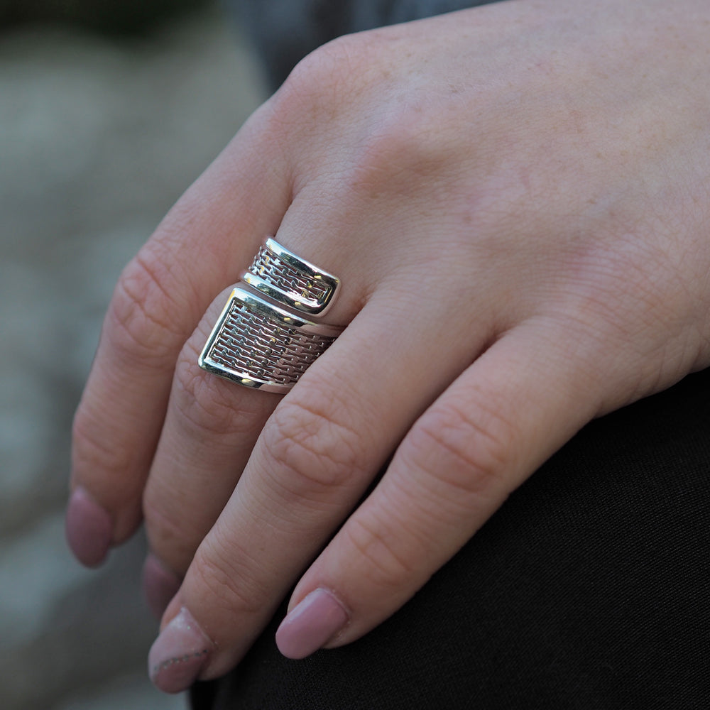 Skysail Silver Ring