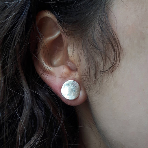 Foresta Coin Stud Earrings