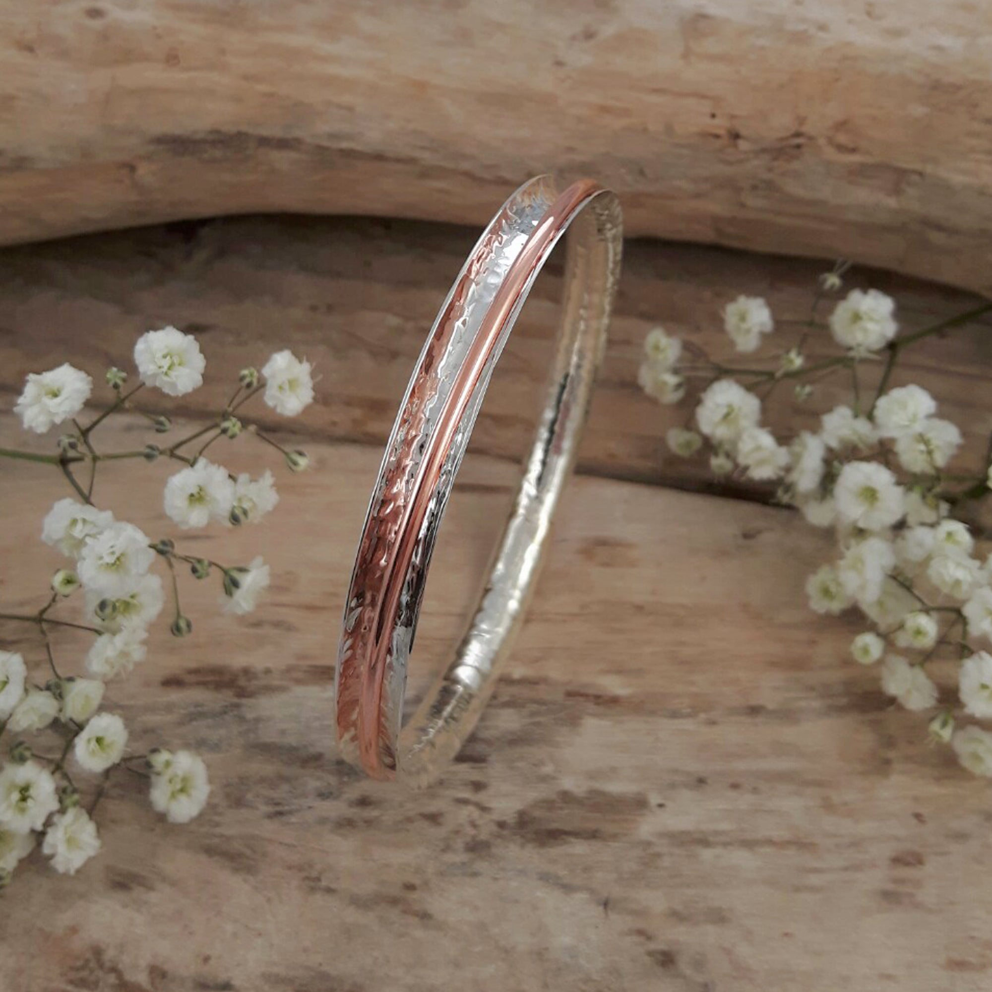 Duo Marseille Ag/Cu Bangle