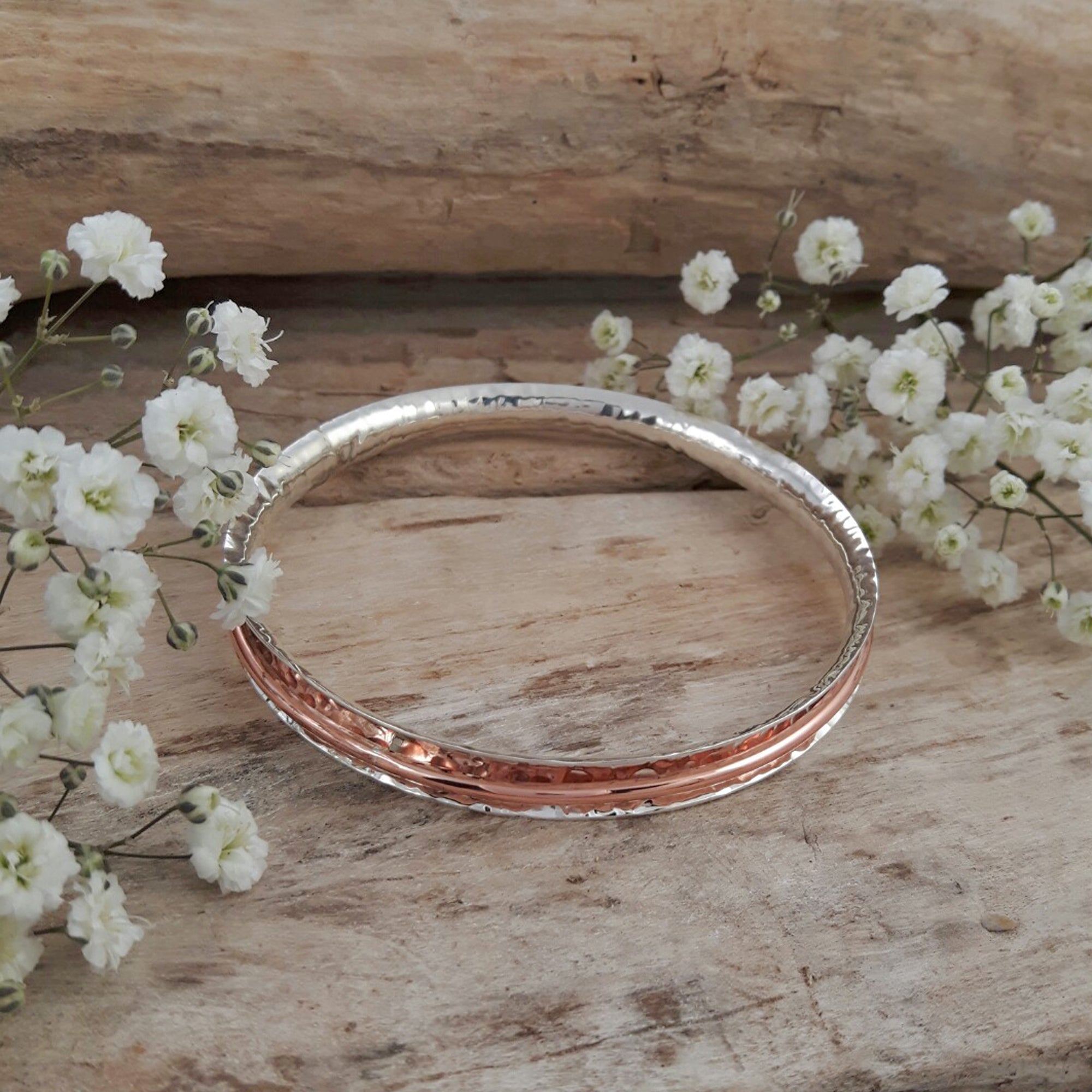 Duo Marseille Ag/Cu Bangle