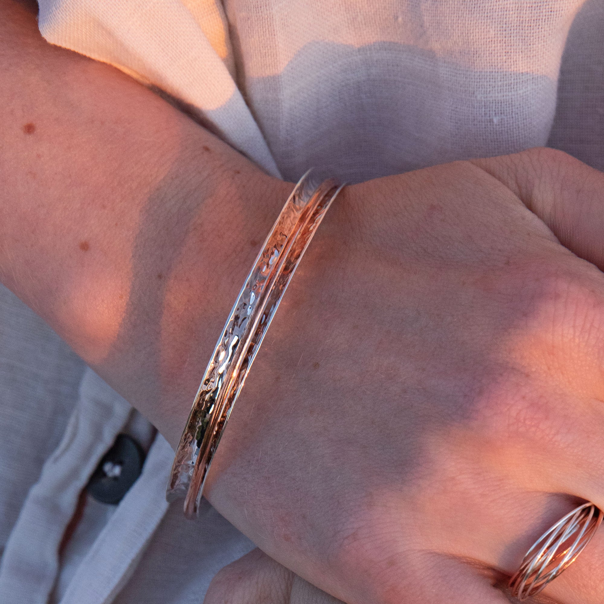 Duo Marseille Ag/Cu Bangle