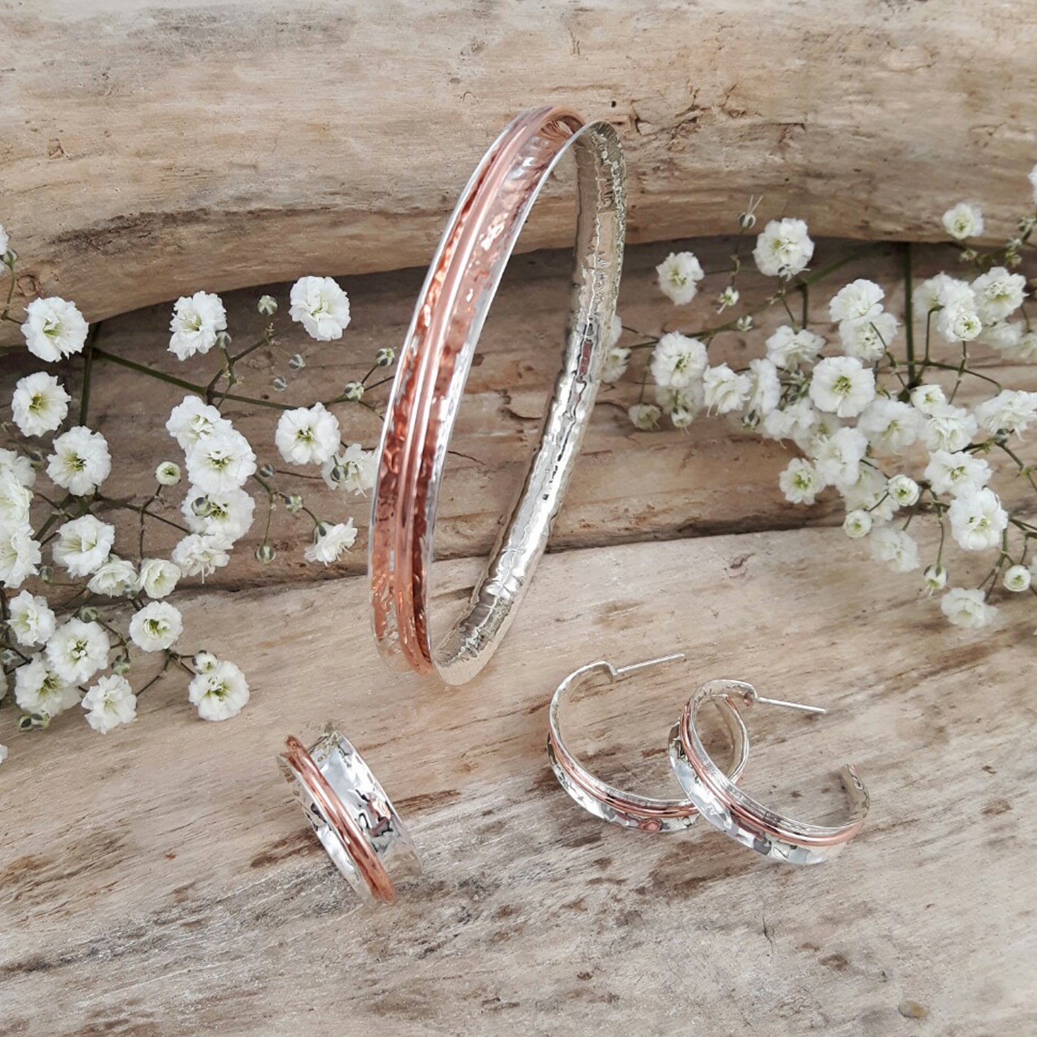 Duo Marseille Ag/Cu Bangle