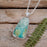 Monet Spring Chrysocolla L Pendant A