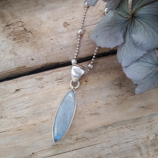 Monet Moonstone Sml Pendant Oval A