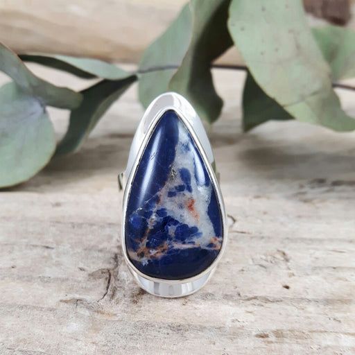 Monet Sodalite Teardrop M Ring A