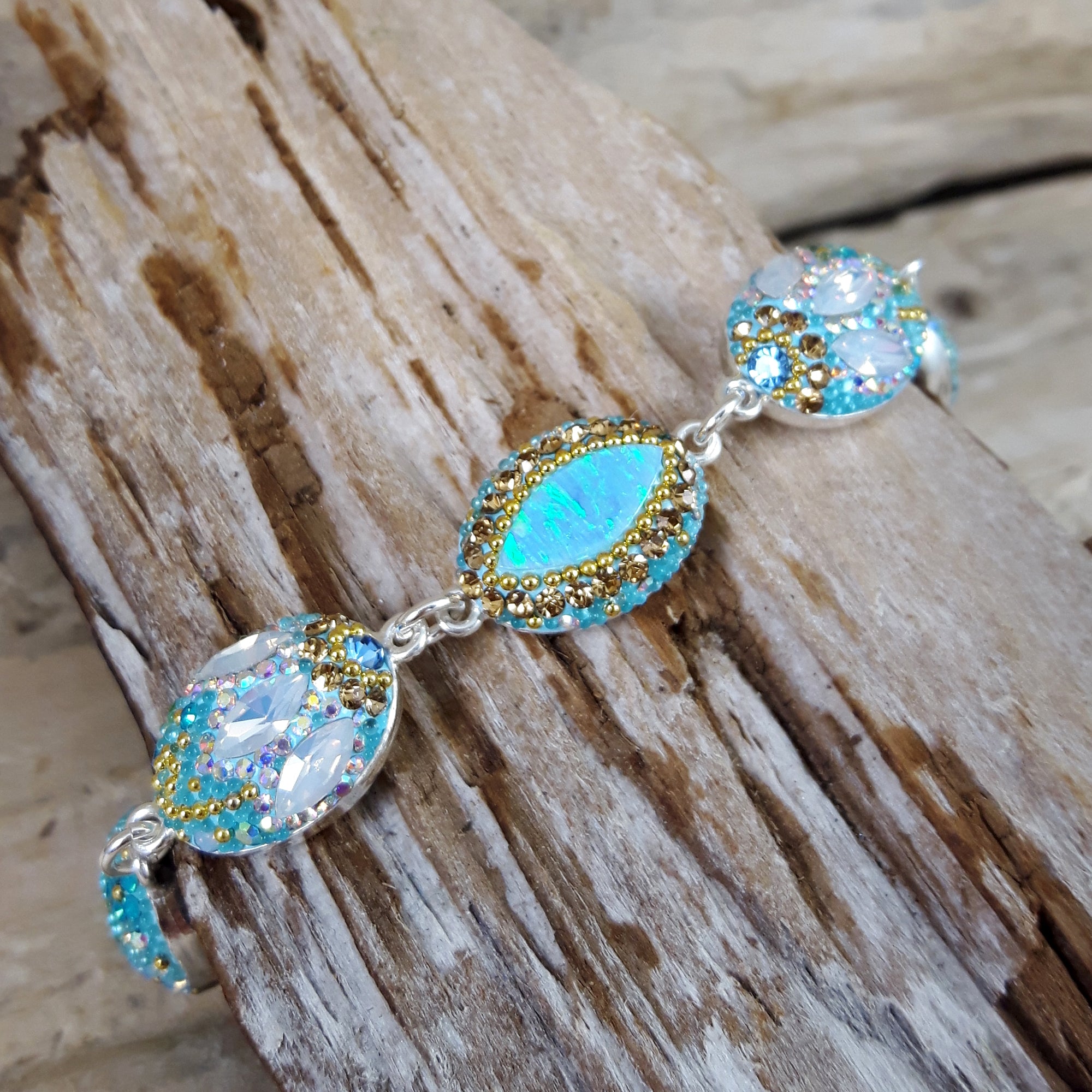 Allegra Daisy Dream TQ Bracelet