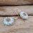 Allegra Flower Daisy Dream TQ Disc Earrings