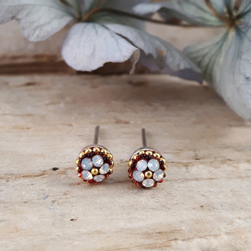 Allegra Tiny Tutti Frutti Berry Stud Earrings
