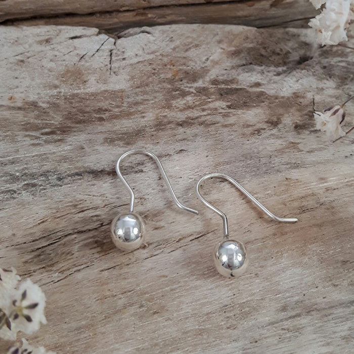 Pea D/H Polished Small Earrings