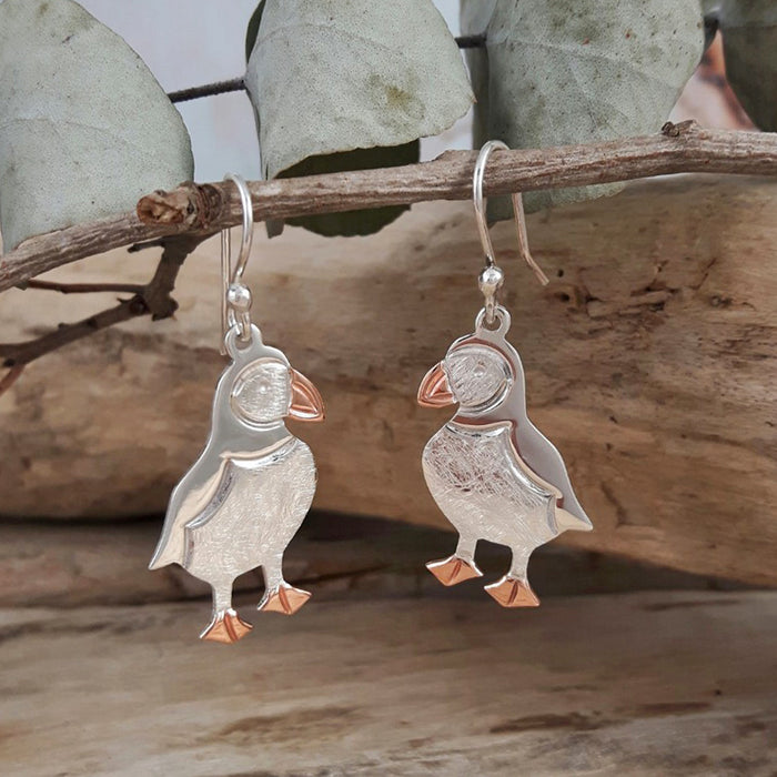 Puffin earrings deals
