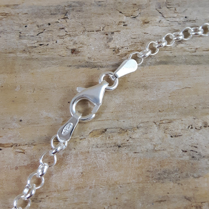 Classic Rolo Heavy sterling silver chain - various lengths