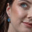 Allegra Large Crescent Sapphire Dream Earrings