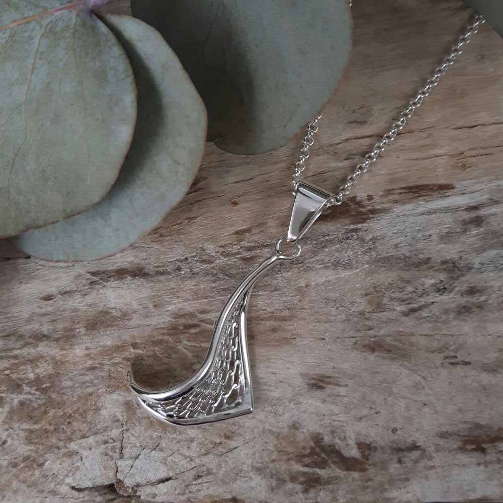 Skysail Silver Pendant