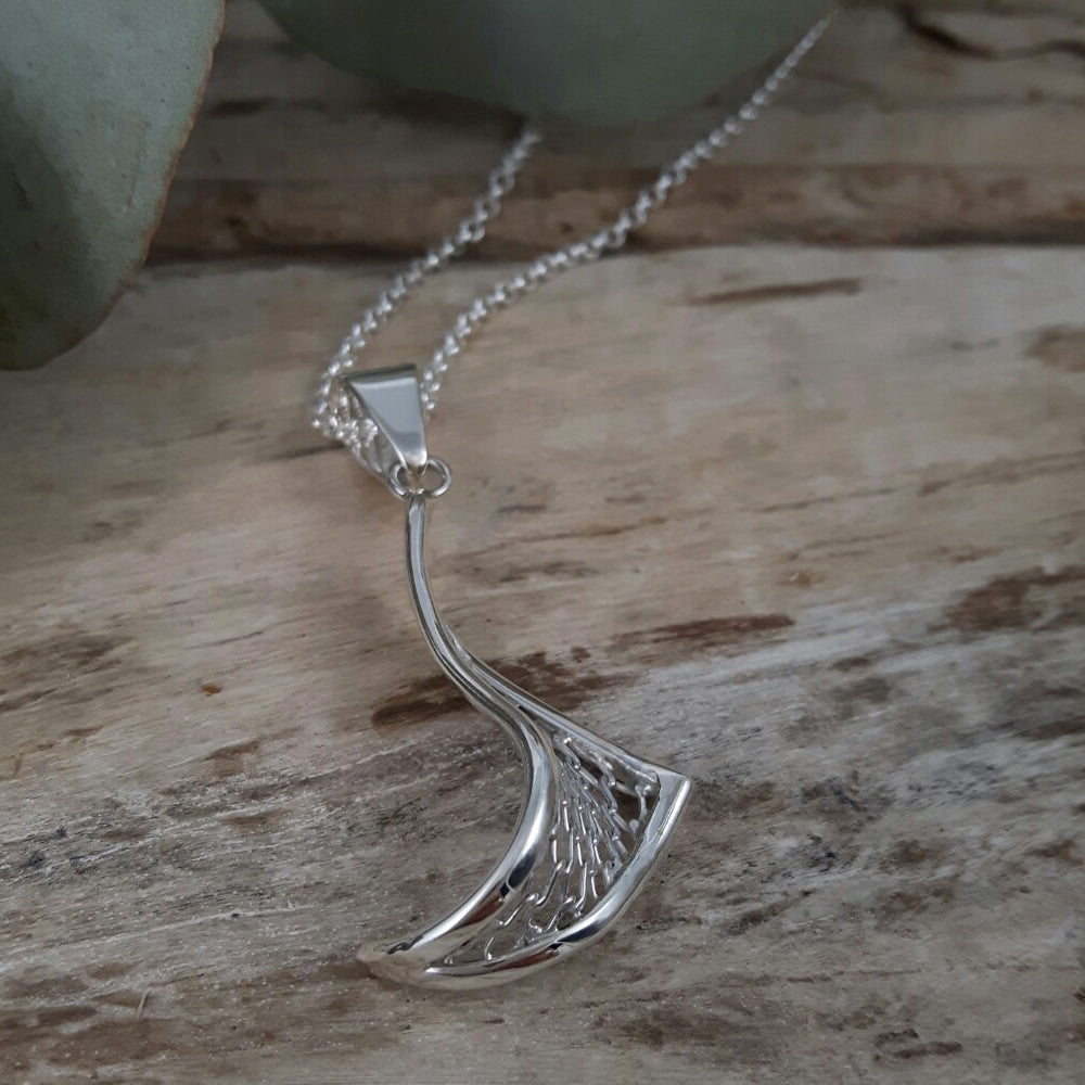 Skysail Silver Pendant