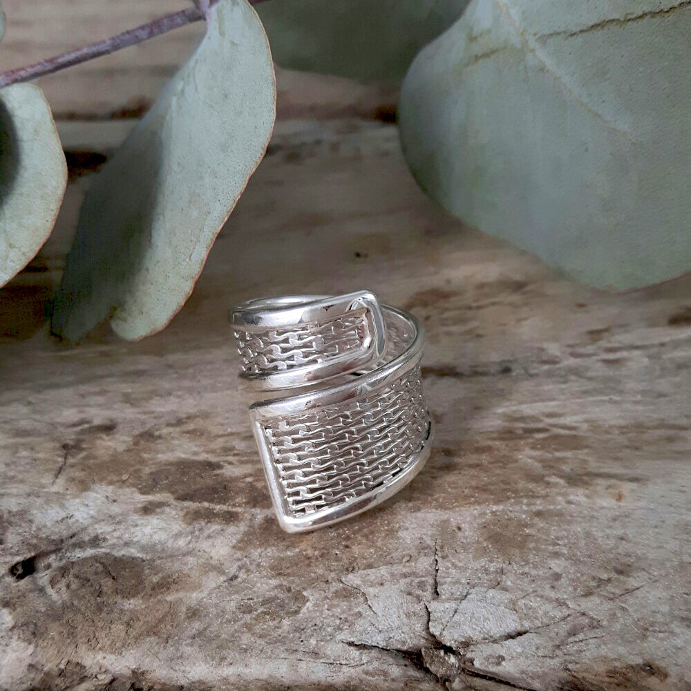 Skysail Silver Ring