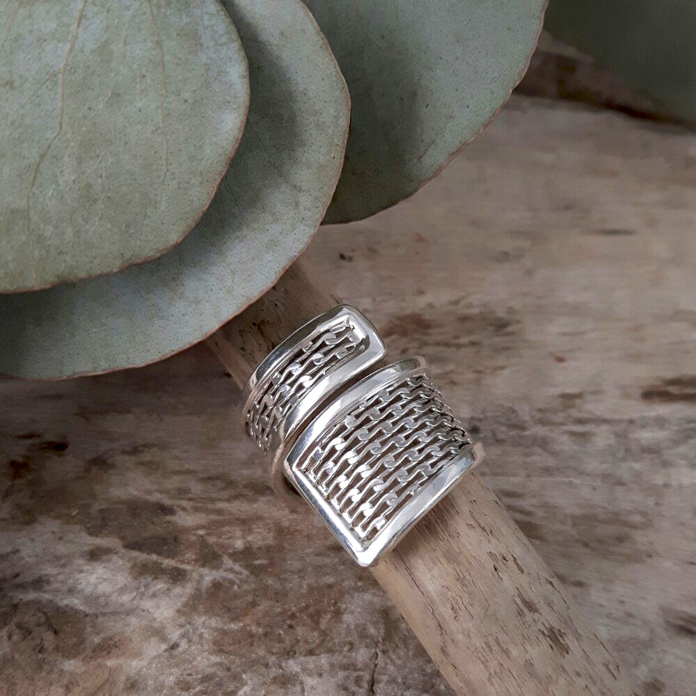 Skysail Silver Ring