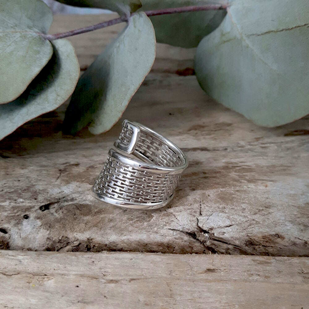 Skysail Silver Ring