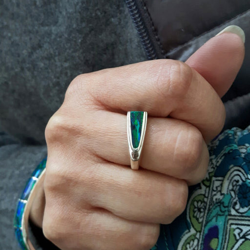 Flinder Rio Emerald Ring